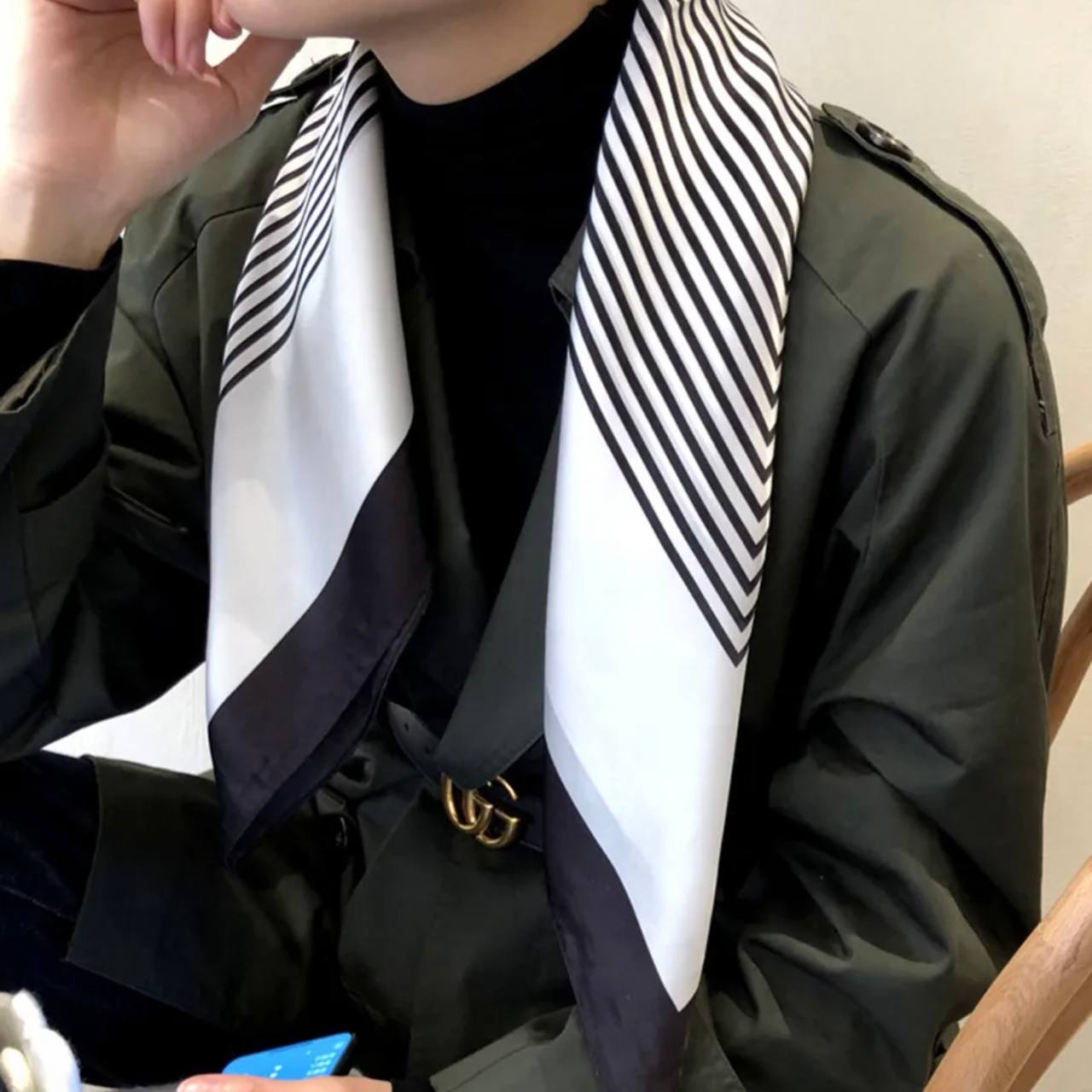 Silk Scarf “Paris Mood”