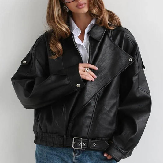 Leather Jacket “Rock Style”